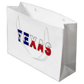 Texas Flag Groot Cadeauzakje (Achterkant Gekanteld)
