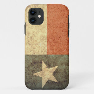 Texas Flag - Grunge iPhone 11 Hoesje