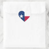 Texas Flag Hart Sticker (Tas)