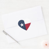 Texas Flag Hart Sticker (Envelop)