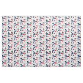 Texas Flag Horses Petten and Boots Stof (Yard (91,4 cm))