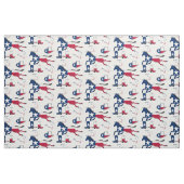 Texas Flag Horses Petten and Boots Stof (Fat Quarter)