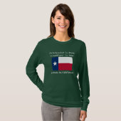 texas-flag, ik ben Independent ik ben StrongI'm In T-shirt (Voorkant volledig)