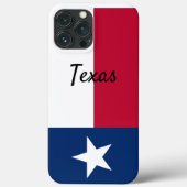 Texas flag iPhone case cover (Achterkant)