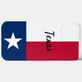 Texas flag iPhone case cover (Achterkant (horizontaal))