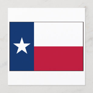 Texas Flag Kaart