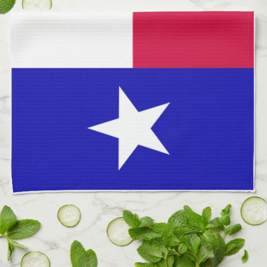 Texas Flag Kitchen Towel Theedoek (Gevouwen)