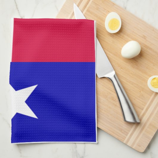 Texas Flag Kitchen Towel Theedoek (Quarter Fold)