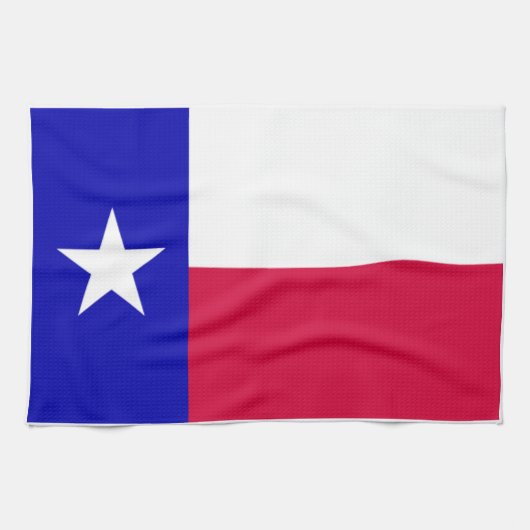 Texas Flag Kitchen Towel Theedoek (Horizontaal)