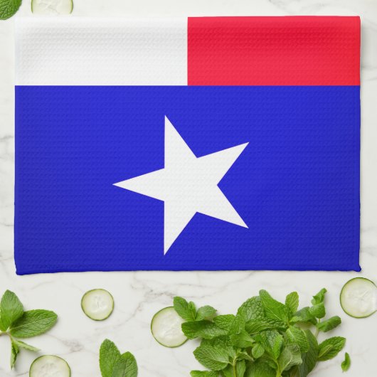 Texas Flag Kitchen Towel Theedoek (Gevouwen)