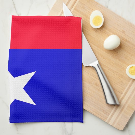 Texas Flag Kitchen Towel Theedoek (Quarter Fold)