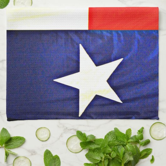 Texas Flag Kitchen Towel Theedoek (Gevouwen)