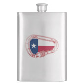 Texas Flag Klim Carabiner Flacon (Voorkant)
