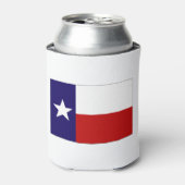 Texas Flag Koelbox Blikjeskoeler (Blikje Voorkant)