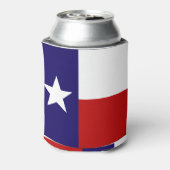 Texas flag koelbox blikjeskoeler (Blikje Achterkant)