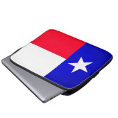 Texas Flag Laptop Hoesje Laptop Sleeve (Voorkant onderkant)