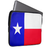 Texas Flag Laptop Hoesje Sleeve (Voorkant Rechts)