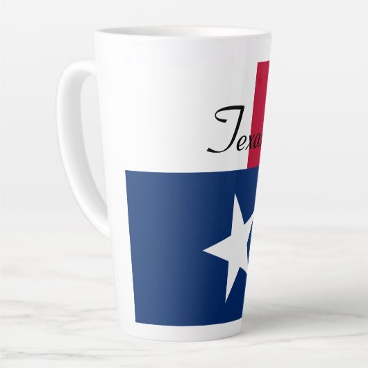 Texas flag Latte Mok (Linkerhoek)