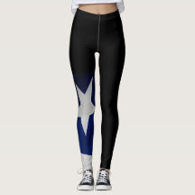 Texas Flag Leggings