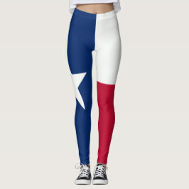 Texas Flag leggings