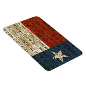 Texas Flag Licence Bord Art Lone Star State Magneet (Rechterzijde)