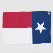 Texas Flag Lone Star State Golfhanddoek (Horizontaal)