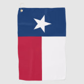 Texas Flag Lone Star State Golfhanddoek (Voorkant)