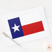 Texas Flag Lone Star State sticker (Envelop)
