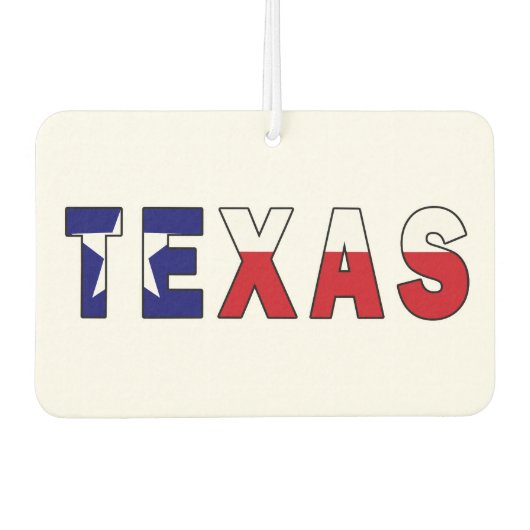 Texas Flag Luchtverfrisser (Voorkant)