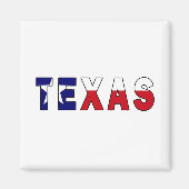 Texas Flag Magneet (Voorkant)