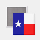 Texas Flag Magneet (Voorkant / Achterkant)