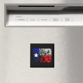Texas Flag Magneet (Insitu (Vaatwasser))
