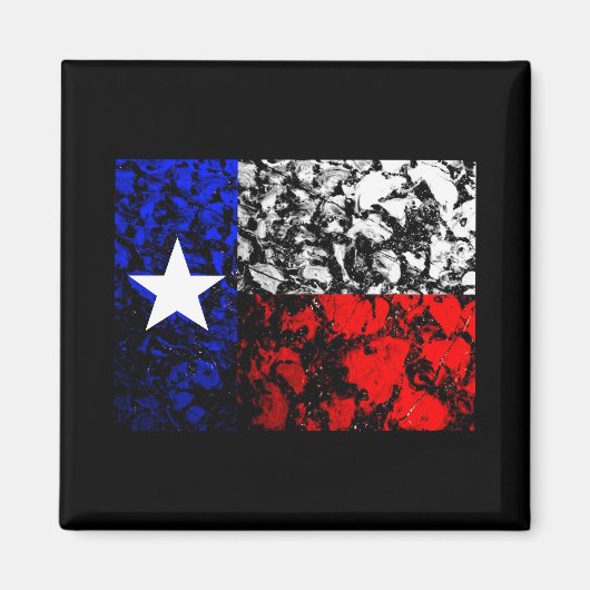 Texas Flag Magneet (Voorkant)