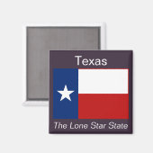 Texas Flag Magnet (Voorkant / Achterkant)