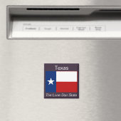Texas Flag Magnet (Insitu (Vaatwasser))