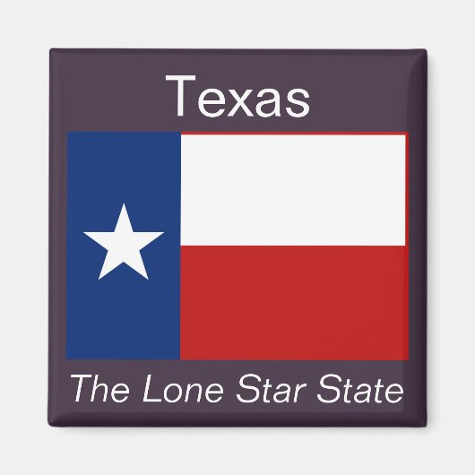 Texas Flag Magnet (Voorkant)