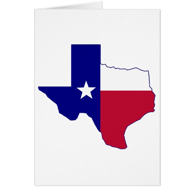 Texas Flag Map (Voorkant)