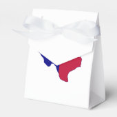 Texas Flag Map Bedankdoosjes (Voorkant Zijde)