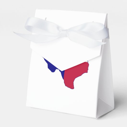 Texas Flag Map Bedankdoosjes (Voorkant Zijde)
