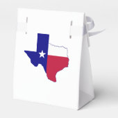 Texas Flag Map Bedankdoosjes (Achterkant)