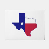 Texas Flag Map Deurmat (Voorkant)