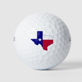 Texas Flag Map Golfballen