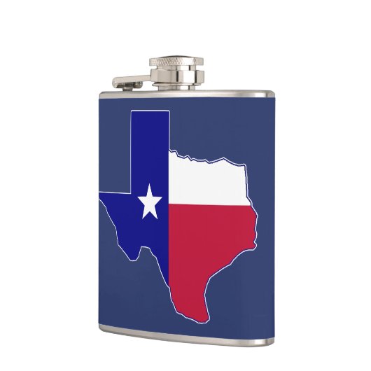 Texas Flag Map Heupfles (Links)