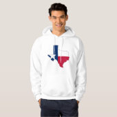 Texas Flag Map Hoodie (Voorkant volledig)