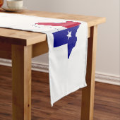 Texas Flag Map Korte Tafelloper (Voorbeeld)