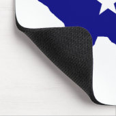 Texas Flag Map Muismat (Hoek)