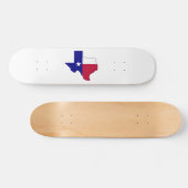 Texas Flag Map Persoonlijk Skateboard (Horizontaal)