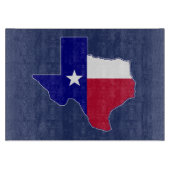 Texas Flag Map Snijplank (Voorkant)