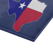 Texas Flag Map Snijplank (Hoek)
