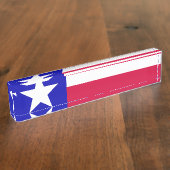 Texas Flag Naambordje (Zijkant)